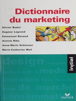 cover image of Dictionnaire du marketing